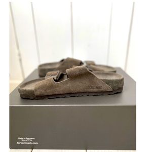 Arizona birkenstock Extro velour dust 7 1774 rick owens